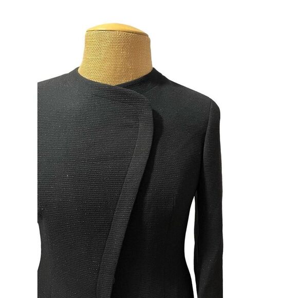 Armani Le Collezioni Women's Blazer Thick Lapel‎ Sparkle All Over Italy Size 6 - Picture 5 of 10